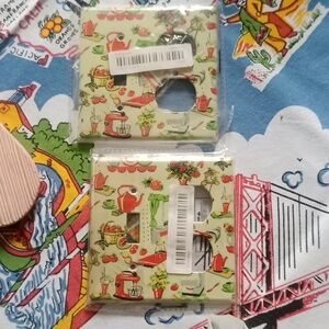 Retro patterned outlet Covers